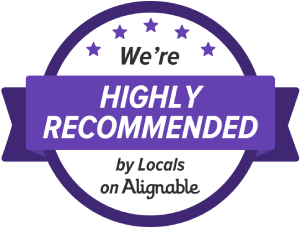 We're highly recommended by Locals on Alignable